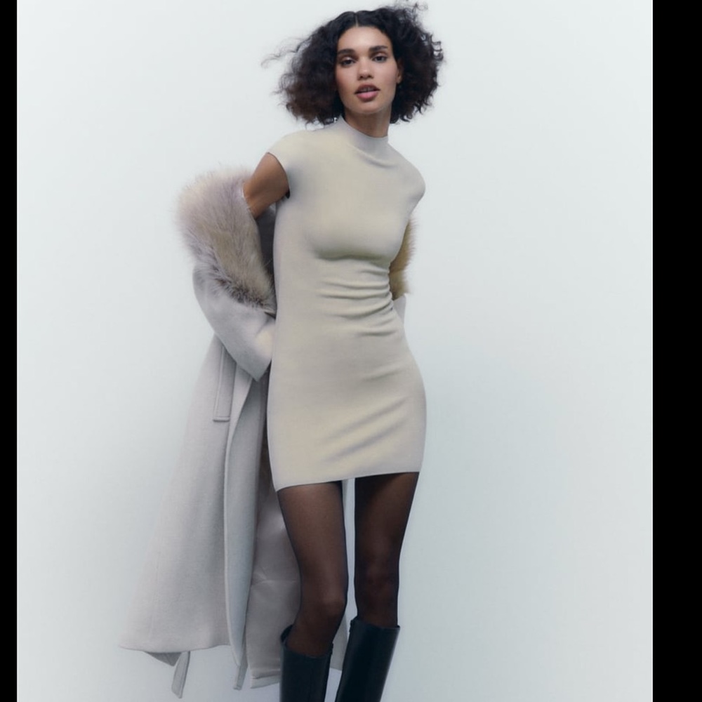 High Neck Zara Dress